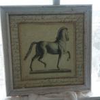 Schilderij paard, Huis en Inrichting, Woonaccessoires | Schilderijen, Tekeningen en Foto's, Ophalen, Schilderij, 75 cm of meer