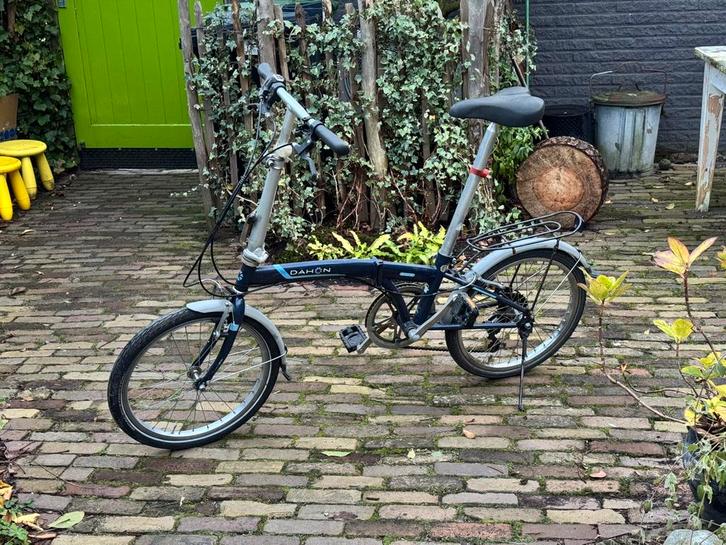 Dahon vouwfiets 5 versnellingen, Fietsen en Brommers, Fietsen | Vouwfietsen, Gebruikt, Dahon, 18 tot 20 inch, Totaal opvouwbaar