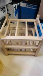 Houten wijnrek, Ophalen of Verzenden, Zo goed als nieuw, Hout, Minder dan 50 cm