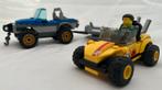 LEGO 60082 City Dune Buggy Trailer – 1 figuurtje mist, Ophalen of Verzenden, Zo goed als nieuw, Complete set, Lego