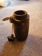 Houten potje sober, Ophalen of Verzenden, Gebruikt