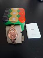 Fossil dames horloge, Overige merken, Leer, Staal, Nieuw