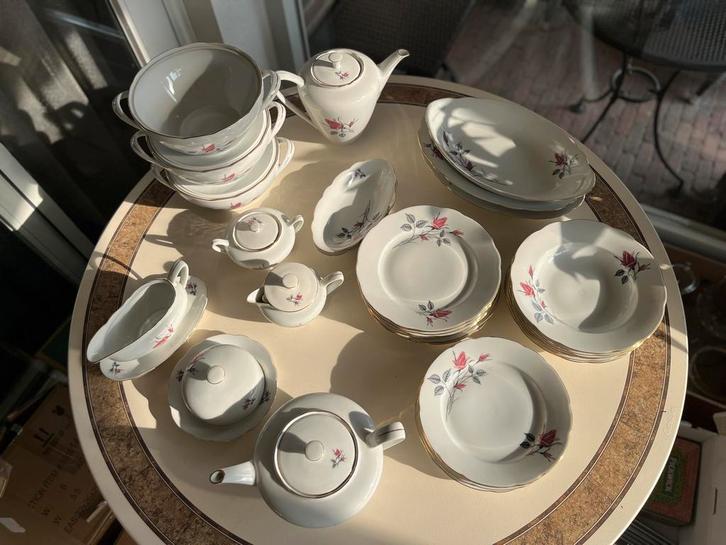 Czechoslowakisch servies jaren '60, Huis en Inrichting, Keuken | Servies, Zo goed als nieuw, Compleet servies, Overige stijlen