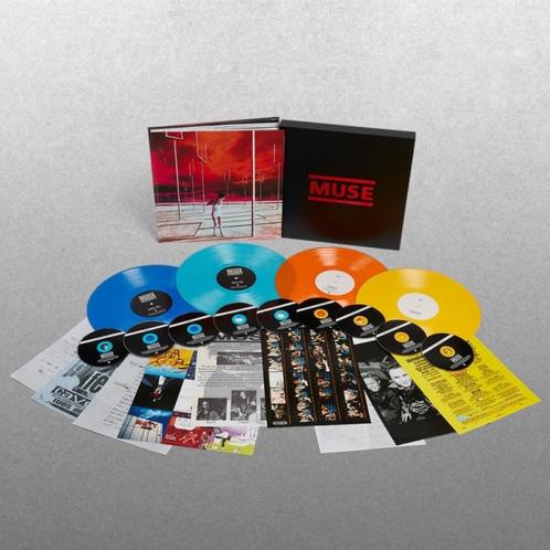 4LP+9Cd Boxset Muse Origin Of Muse GEKLEURD Vinyl NIEUW, Cd's en Dvd's, Vinyl | Rock, Nieuw in verpakking, Poprock, 12 inch, Ophalen of Verzenden