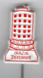 IKAZIA ziekenhuis Rotterdam plastic speldje ( P_182 ), Verzamelen, Speldjes, Pins en Buttons, Verzenden, Zo goed als nieuw, Stad of Land