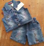 *SALE* Denim short + jack maat 116 *NieuW*, Kinderen en Baby's, Kinderkleding | Maat 116, Ophalen of Verzenden, Nieuw, Meisje