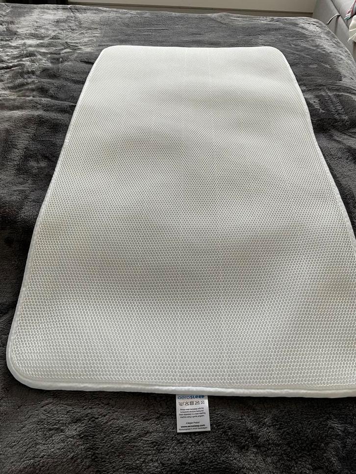 Aerosleep topper en hoeslakentjes, Kinderen en Baby's, Kinderkamer | Beddengoed, Zo goed als nieuw, Overige typen, Wit, Jongetje of Meisje