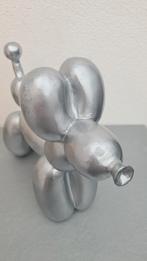 Zilver kleurig ballon hondje, Verzamelen, Ophalen of Verzenden, Dier