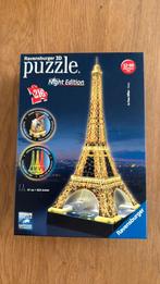 Ravensburger 3D puzzle night edition Eiffeltoren, Ophalen of Verzenden, Minder dan 500 stukjes, Zo goed als nieuw, Rubik's of 3D-puzzel
