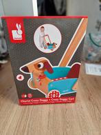 Janod houten loopwagentje hond, Ophalen of Verzenden, Nieuw