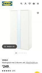 Vihals Kledingkast (IKEA) - Leiden, Huis en Inrichting, Kasten | Kledingkasten, Ophalen, 50 tot 75 cm, 100 tot 150 cm, 150 tot 200 cm