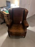 Klassieke Chesterfield fauteuil, Huis en Inrichting, Fauteuils, Ophalen, 75 tot 100 cm