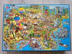 Jan van Haasteren puzzel - 1000 stukjes - 1646 U.S.A., Hobby en Vrije tijd, Denksport en Puzzels, Ophalen of Verzenden, 500 t/m 1500 stukjes