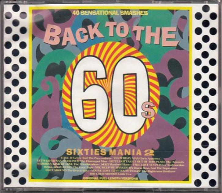 Various Artists - Back to the Sixties (Sixties Mania 2), Cd's en Dvd's, Cd's | Verzamelalbums, Gebruikt, Pop, Ophalen of Verzenden