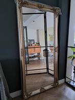Grote Barok spiegel. Houten lijst. Facet geslepen., Antiek en Kunst, Antiek | Spiegels, Ophalen, Rechthoekig, 50 tot 100 cm, 150 tot 200 cm
