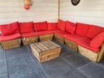 Loungeset, Tuin en Terras, Gebruikt, Ophalen of Verzenden, Loungeset, Bank