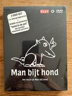 2x DVD Man Bijt Hond, NCRV + receptenboekje, Cd's en Dvd's, Tv-programma of Sketches, Alle leeftijden, Ophalen of Verzenden, Nieuw in verpakking