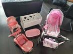 Babypop accessoires set - Meest Baby Born accessoires, Ophalen, Zo goed als nieuw, Babypop