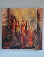 Te koop: schilderij van Limburgse kunstenares, Antiek en Kunst, Kunst | Schilderijen | Abstract, Ophalen
