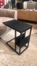 Laptoptafel, bijzettafel mangohout zwart: SHOWMODEL ACTIE, Minder dan 55 cm, Nieuw, Rechthoekig, Hout