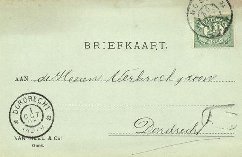 van Heel + Co., Goes. - 09.1905 - briefkaart, Postzegels en Munten, Brieven en Enveloppen | Nederland, Briefkaart, Ophalen of Verzenden