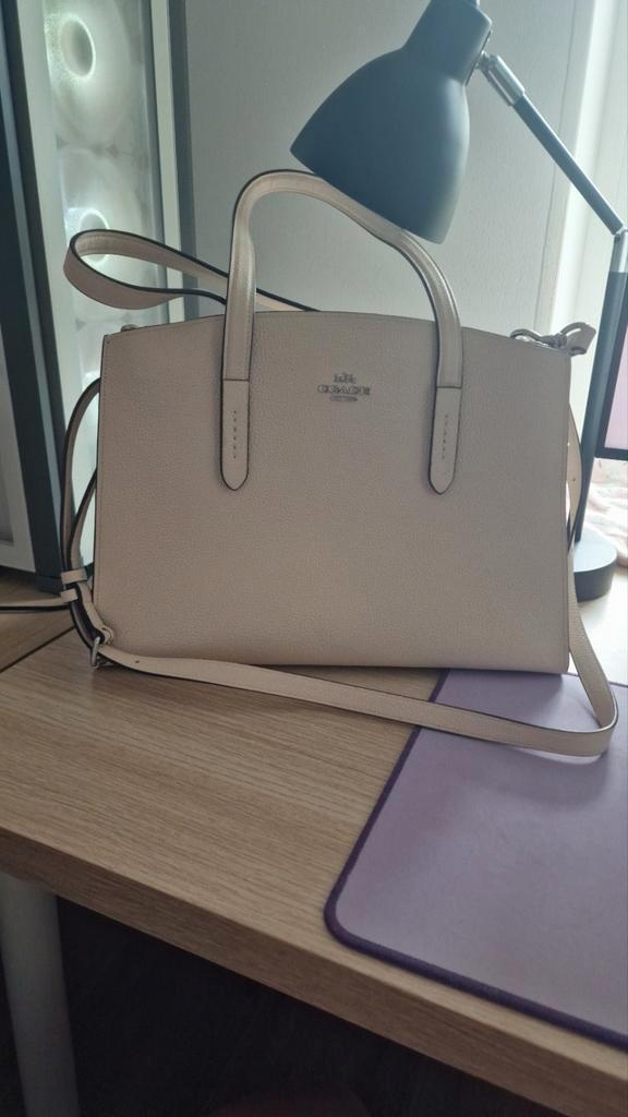 Coach Damestassen, creme wit, cream white, handbag, Sieraden, Tassen en Uiterlijk, Tassen | Damestassen, Zo goed als nieuw, Handtas