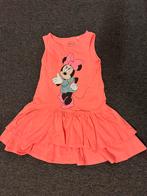 Hele mooie felle roze/oranje jurk maat 116 van Minnie Mouse, Ophalen of Verzenden, Zo goed als nieuw, Meisje, Jurk of Rok