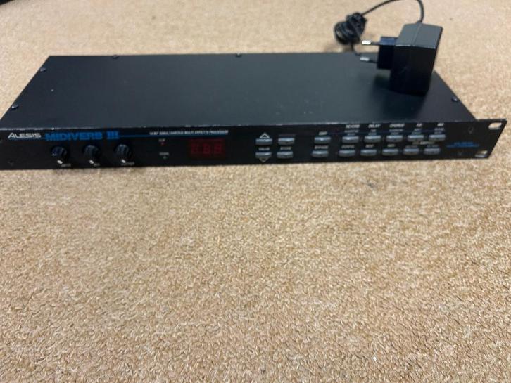 Alesis Midiverb 3, Muziek en Instrumenten, Effecten, Gebruikt, Chorus, Delay of Echo, Reverb, Overige typen, Ophalen of Verzenden