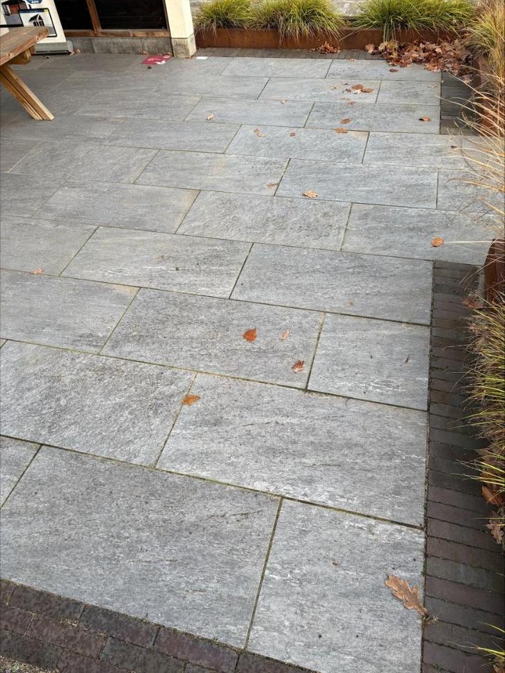 GeoCeramica 80x40x4 Fiordi Fumo (Showmodel), Tuin en Terras, Tegels en Klinkers, Zo goed als nieuw, Terrastegels, Keramiek, 10 m² of meer