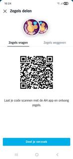 Gezocht/ Ruilen Disney kransjes zegels digitaal, Albert Heijn, Ophalen of Verzenden