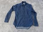 REFILL donkerblauw spijkeroverhemd / maat L / als NIEUW, Kleding | Heren, Overhemden, Blauw, Nieuw, Refill, Ophalen of Verzenden