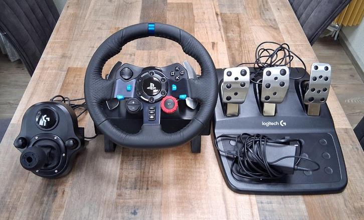 Logitech G29 | PS4, PS5 & PC, Spelcomputers en Games, Spelcomputers | Sony PlayStation Consoles | Accessoires, Zo goed als nieuw
