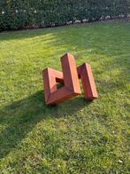 'Grondkracht' Roestige tuinkunst - tuinbeeld, Ophalen of Verzenden, Nieuw, Metaal, Overige typen