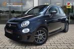 Fiat 500C 1.0 Hybrid Sport | DAB | Carplay | Cruise Control, Stof, Gebruikt, Zwart, Cabriolet