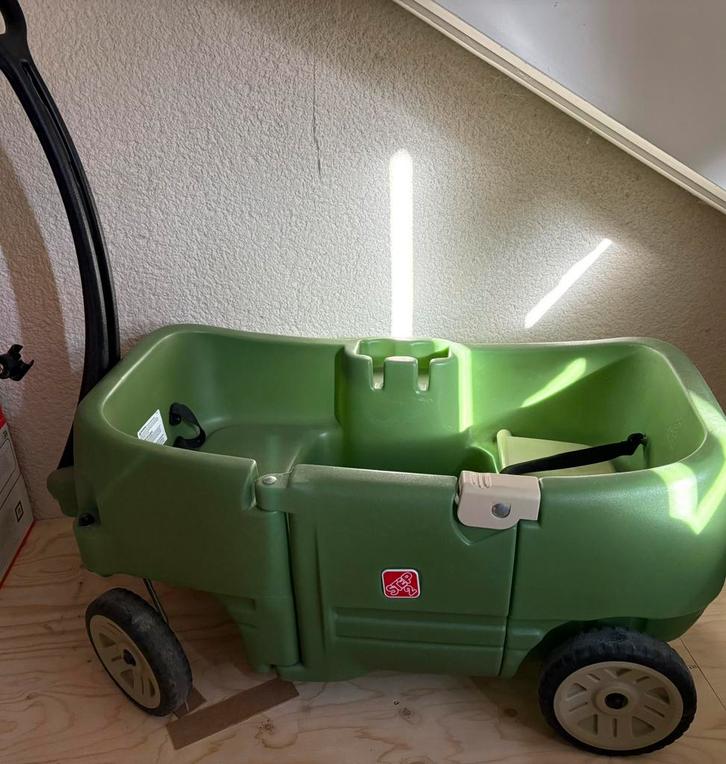 Step 2 boldenkar (groen), Caravans en Kamperen, Bolderkarren, Gebruikt, Ophalen