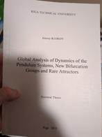 Global Analysis Pendulum Systems - Proefschrift, Boeken, Studieboeken en Cursussen, Gelezen, Ophalen of Verzenden, WO, Alexey Klokov