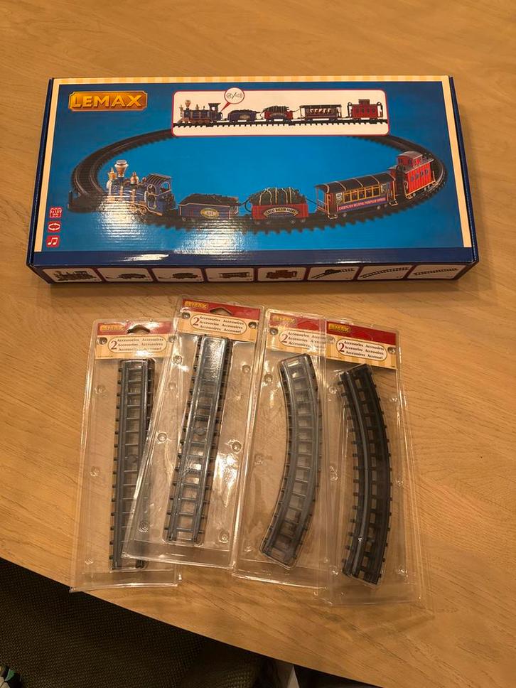 Lemax Trein Set - Compleet!, Hobby en Vrije tijd, Modeltreinen | H0, Nieuw, Treinset, Gelijkstroom, Overige merken, Analoog, Ophalen of Verzenden