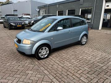 Audi A2 1.4 55KW 2001 Blauw Airco APK 82607KM beschikbaar voor biedingen