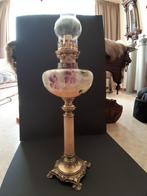 Art nouveau olielamp, Ophalen