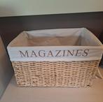 Rieten mand, Ophalen of Verzenden, Zo goed als nieuw, Rechthoekig, Riet