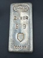 Zilverbaar 1 kilogram Schöne B.V., Ophalen of Verzenden, Zilver