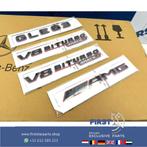 W167 V167 C167 GLE KLASSE GLE63 AMG LOGO SET ZWART ROOD 2023, Ophalen of Verzenden, Gebruikt, Mercedes-Benz