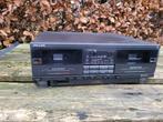 vintage uitgebreide dubbele cassettedeck philips fc260, Audio, Tv en Foto, Cassettedecks, Ophalen of Verzenden, Philips