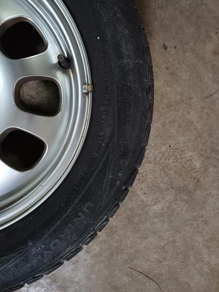 PRACHTIGE BMW 3 SERIE WIELEN MET BANDEN, Auto-onderdelen, Banden en Velgen, Winterbanden, 15 inch, 195 mm, Ophalen of Verzenden