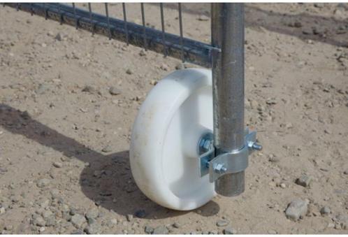 5 stuks Bouwhekwiel Nylon uitvoering incl. vaste klem in doo, Auto diversen, Autogereedschap, Nieuw, Ophalen of Verzenden