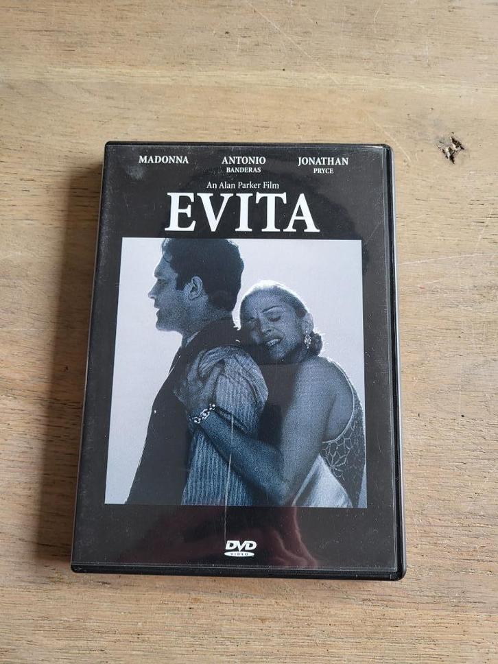 DVD Evita - Madonna, Banderas en Pryce, Cd's en Dvd's, Dvd's | Tv en Series, Gebruikt, Alle leeftijden, Ophalen of Verzenden