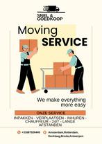 MOVING SERVICE NL/BE, Inpakservice, Opslag