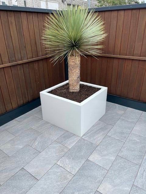 Plantenbakken in elke maat verkrijgbaar, Tuin en Terras, Bloembakken en Plantenbakken, Nieuw, Metaal, Balkon, Tuin, 30 tot 60 cm