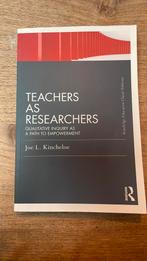 Teachers as researchers Joe L. Kincheloe, Boeken, Ophalen of Verzenden, Zo goed als nieuw