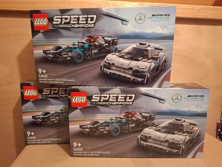 Lego 76909 Mercedes AMG F1 W12 E Performance Nieuw, Kinderen en Baby's, Speelgoed | Duplo en Lego, Nieuw, Lego, Complete set, Ophalen of Verzenden